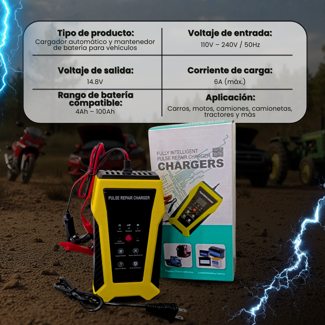 CARGADOR DE BATERIA