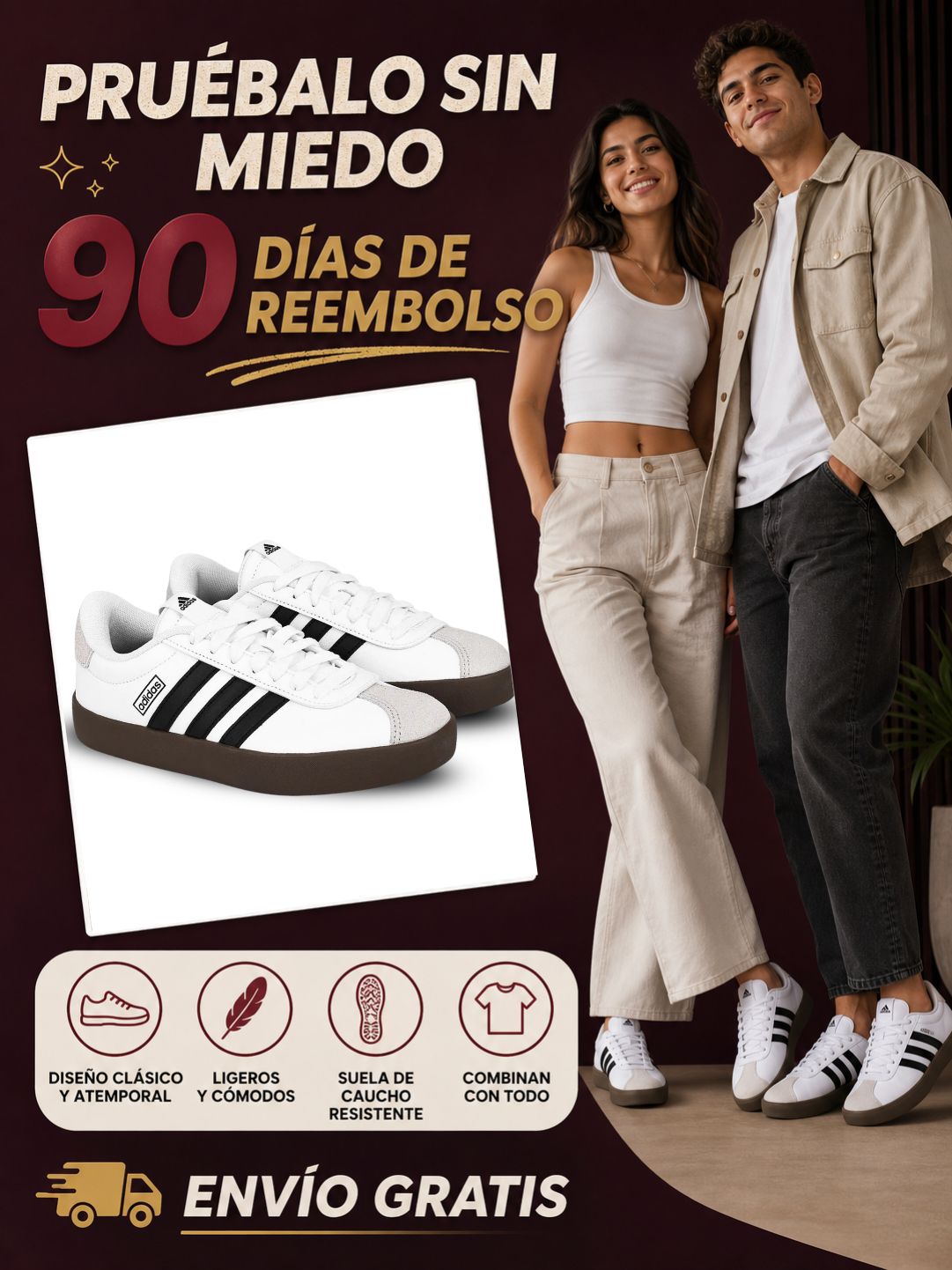 TENIS CON ESTILO I ELEVA TU LOOK SIN ESFUERZO