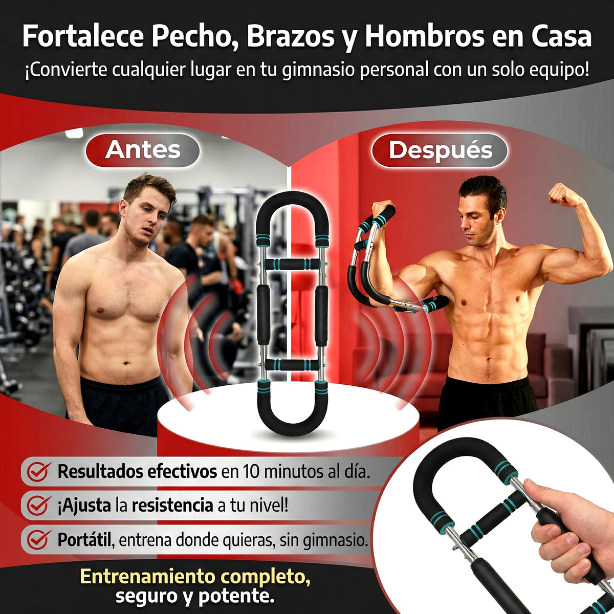 GymFlex | Equipo de Entrenamiento Portátil