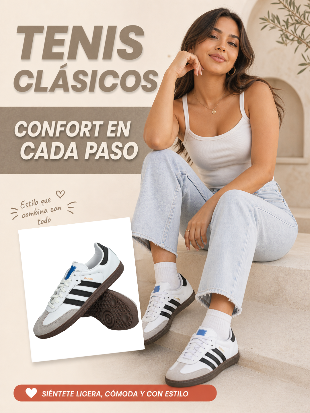 TENIS CLÁSICOS | CONFORT EN CADA PASO