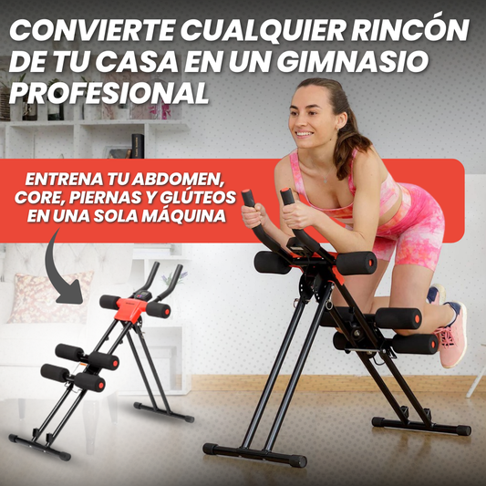 Maquina de abdominales | Diviértete mientras fortaleces tu cuerpo