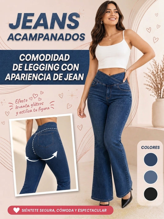 JEANS ACAMPANADOS