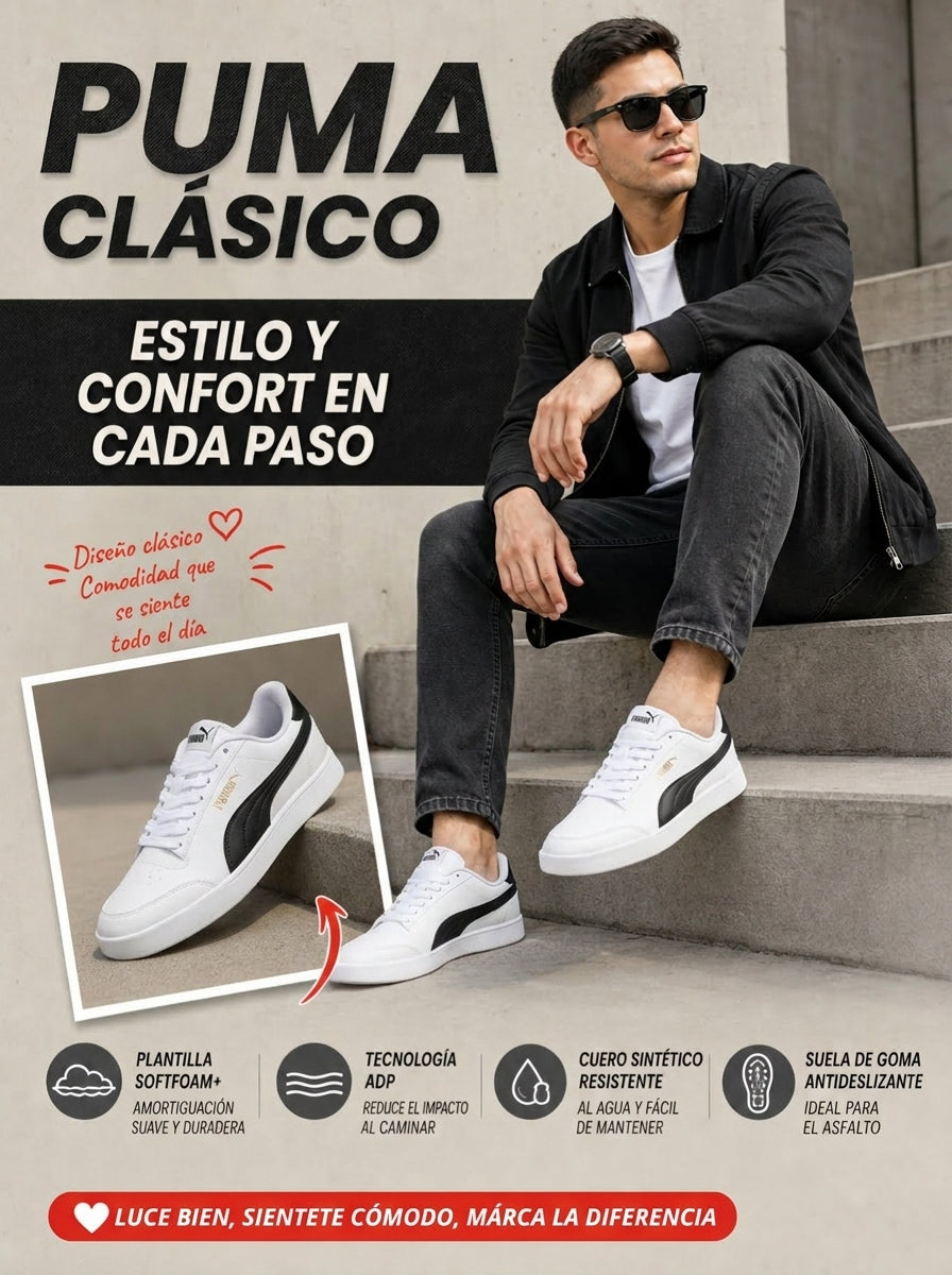 PUMA CLÁSICO I ESTILO Y CONFORT