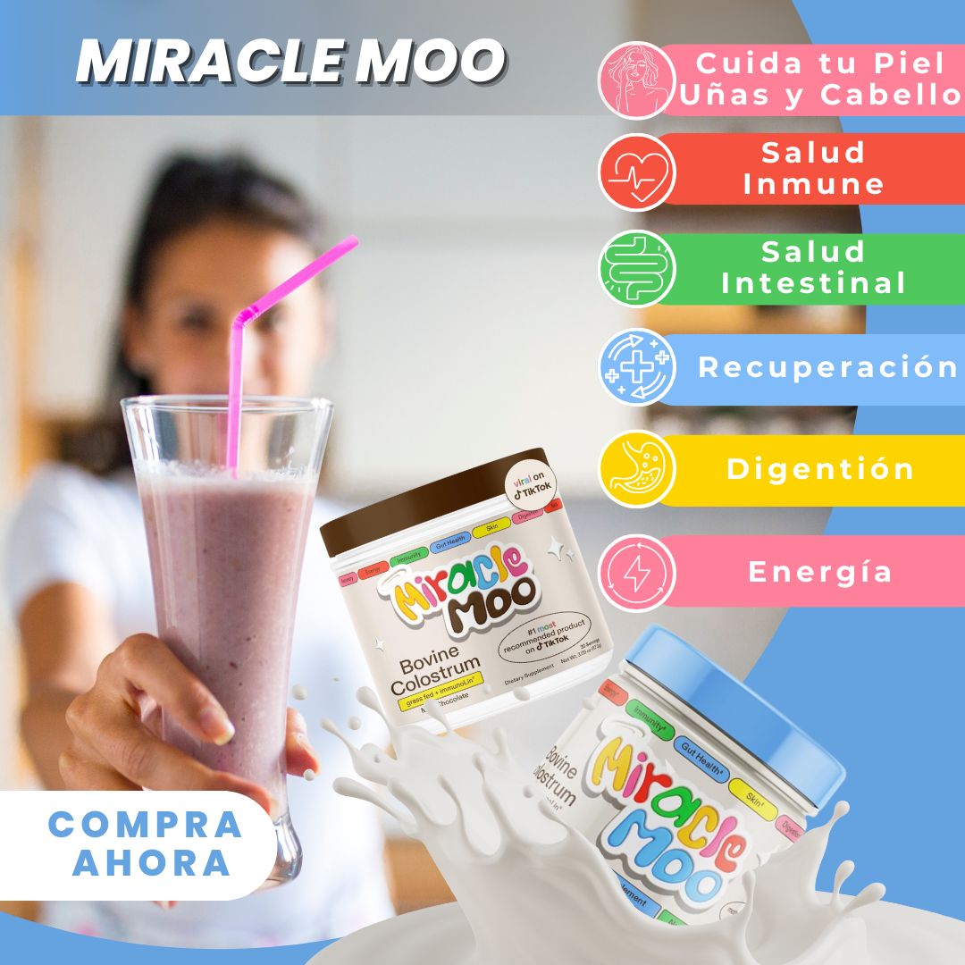 MIRACLE MOO™  CALOSTRO DESINFLAMATORIO