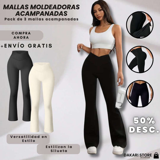 Mallas Moldeadoras Acampanadas™🌟