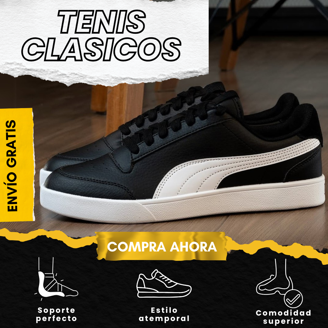 TENIS CLASICOS™: ESTILO EN UN SOLO PASO
