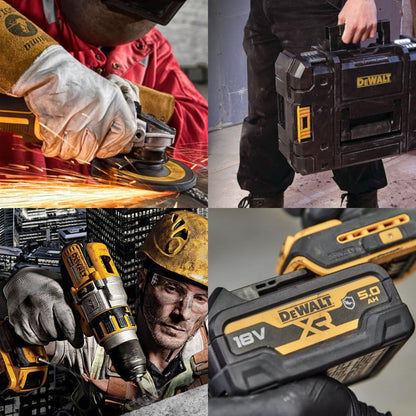 Super Combo DeWalt: Taladro + Atornillador + Martillo perforador + Amoladora Inalámbrico