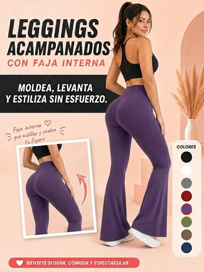 LEGGINGS ACAMPANADOS | CON FAJA INTERNA