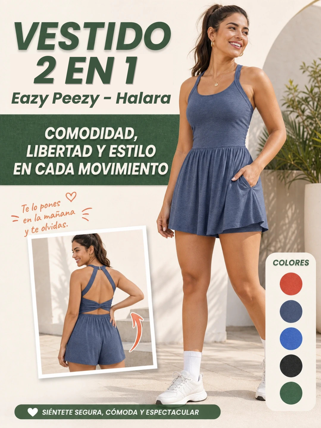 VESTIDO HALAR 2 EN 1 - EASY PEEZY