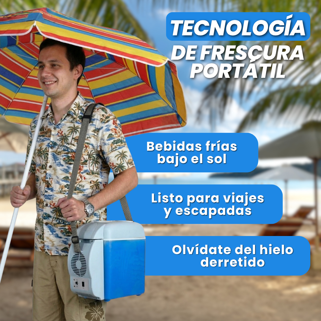 DUALTEMP: NEVERA Y CALENTADOR PORTÁTIL PARA CARRO