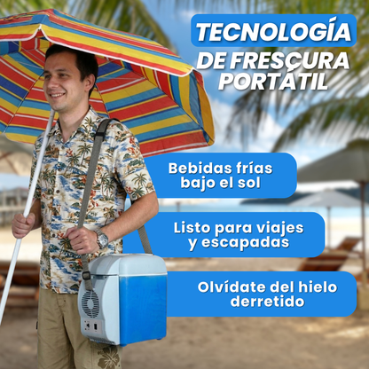 DUALTEMP: NEVERA Y CALENTADOR PORTÁTIL PARA CARRO