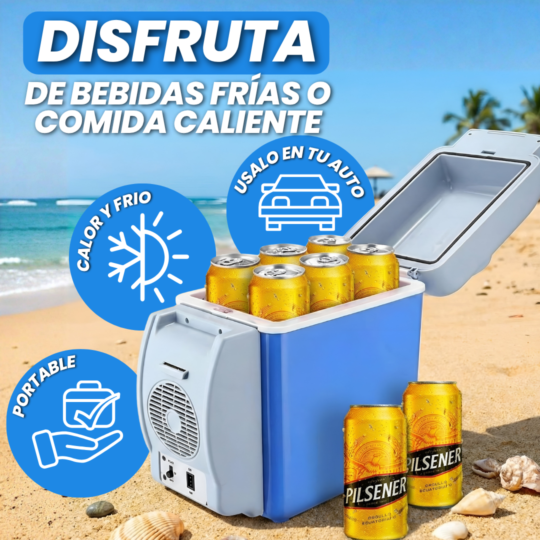 DUALTEMP: NEVERA Y CALENTADOR PORTÁTIL PARA CARRO