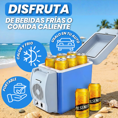 DUALTEMP: NEVERA Y CALENTADOR PORTÁTIL PARA CARRO