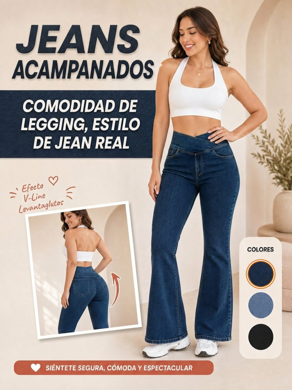JEANS ACAMPANADOS | ADARA®