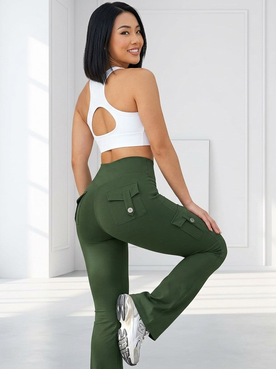 LEGGINGS CARGO ACAMPANADOS