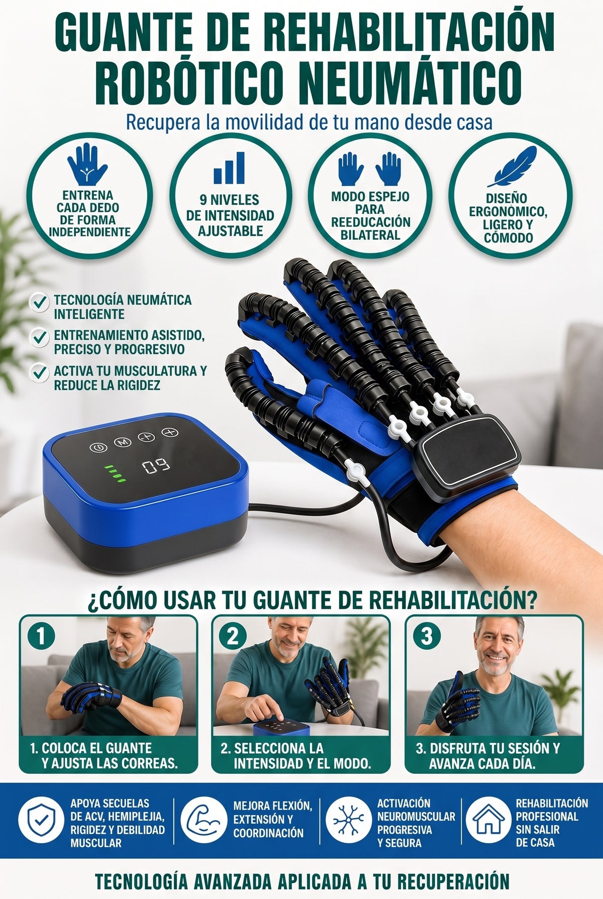 SENTINEX I GUANTES DE REHABILITACIÓN
