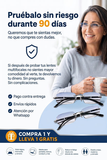LENTES MULTIFOCALES I Compra 1 Y Recibe 1 GRATIS