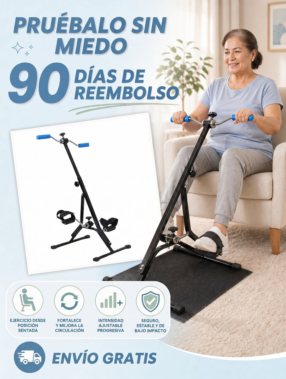 BICICLETA TERAPÉUTICA DE REHABILITACIÓN