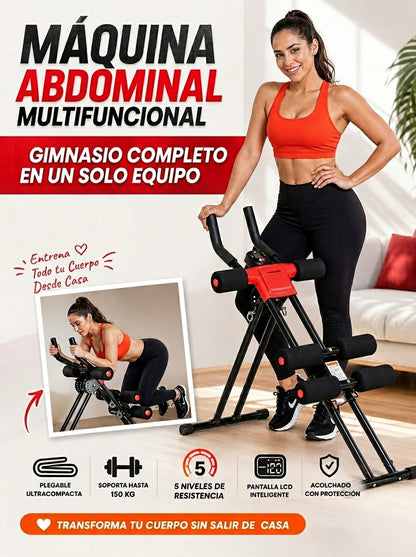 MÁQUINA ABDOMINAL MULTIFUNCIONAL | TU GIMNASIO EN CASA, SIN EXCUSAS