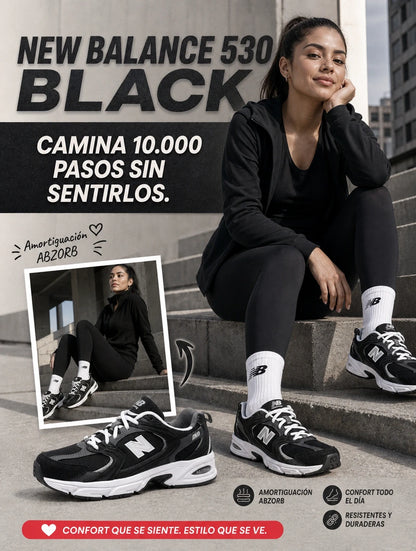 NEW BALANCE 530 - BLACK