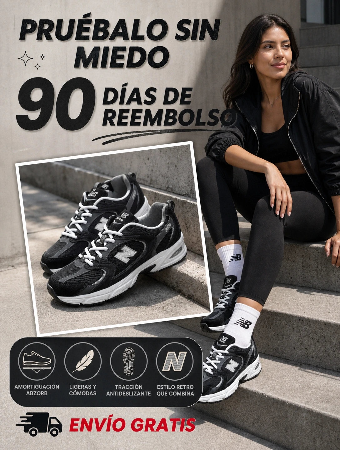 NEW BALANCE 530 - BLACK