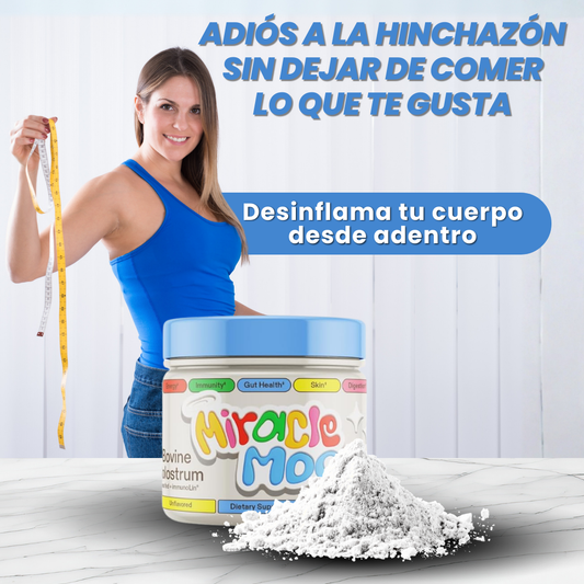 MIRACLE MOO™: CALOSTRO BOVINO | SUPLEMENTO ALIMENTICIO