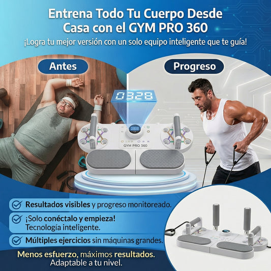 TU GIMNASIO COMPLETO, SIN SALIR DE CASA I GYM PRO 360