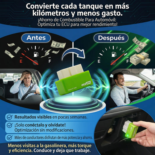 AHORRADOR DE COMBUSTIBLE PARA GASOLINA Y DIÉSEL